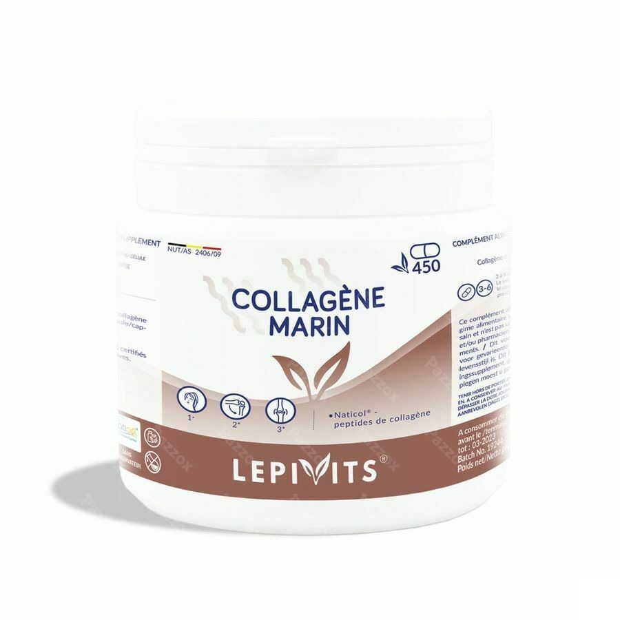 Marine Collagen Pack Pot Caps 450 Lepivits