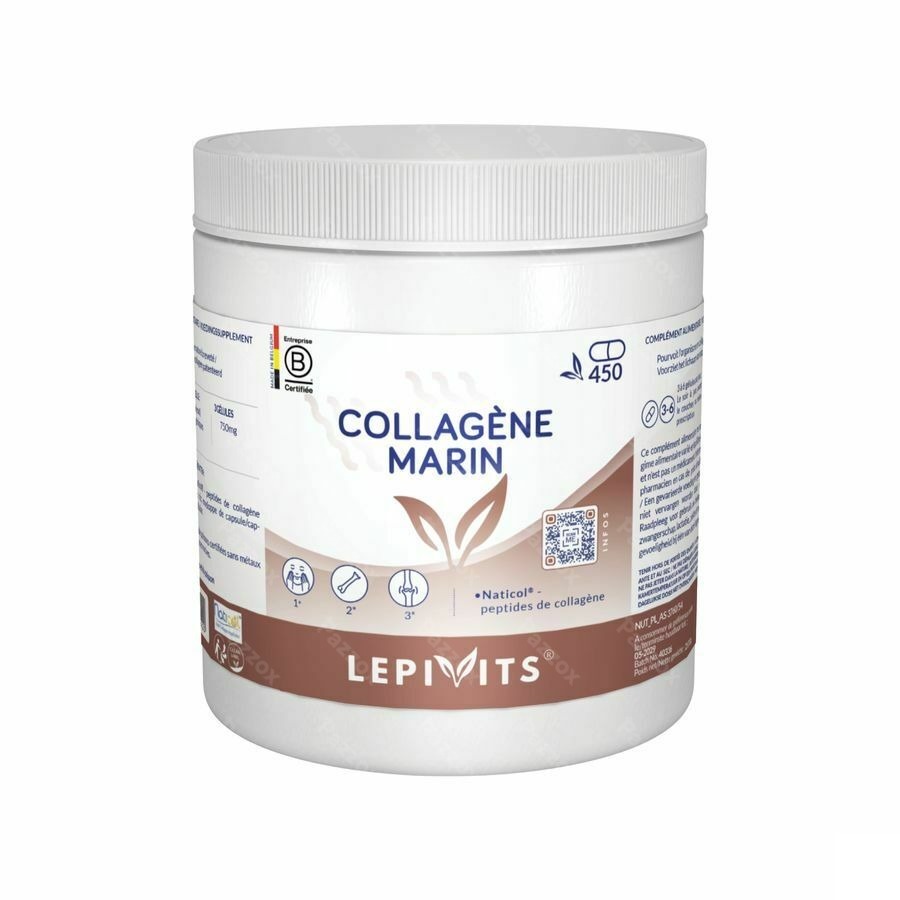 Marine Collagen Pack Pot Caps 450 Lepivits