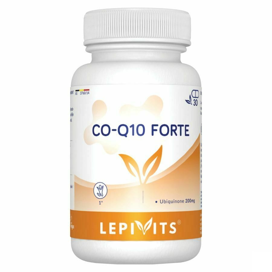Co Q10 Sterk 200mg Pot Caps 30 Lepivits