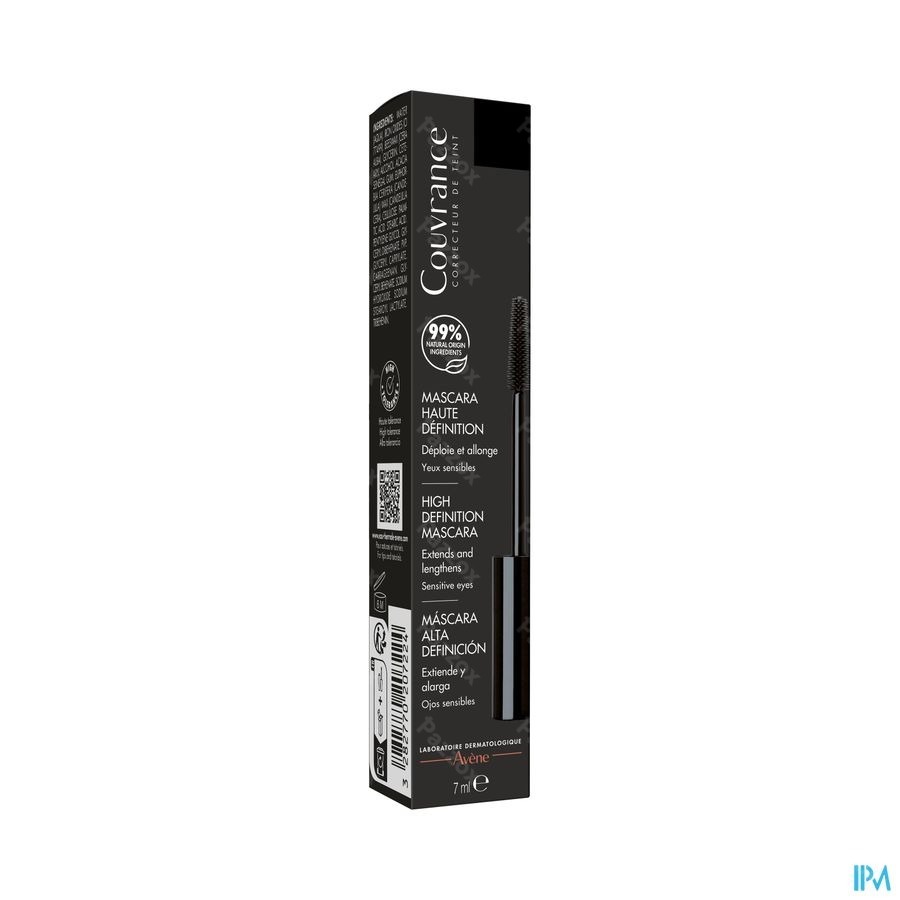 Avène Couvrance Mascara Zwart Hoge Definitie 7ml