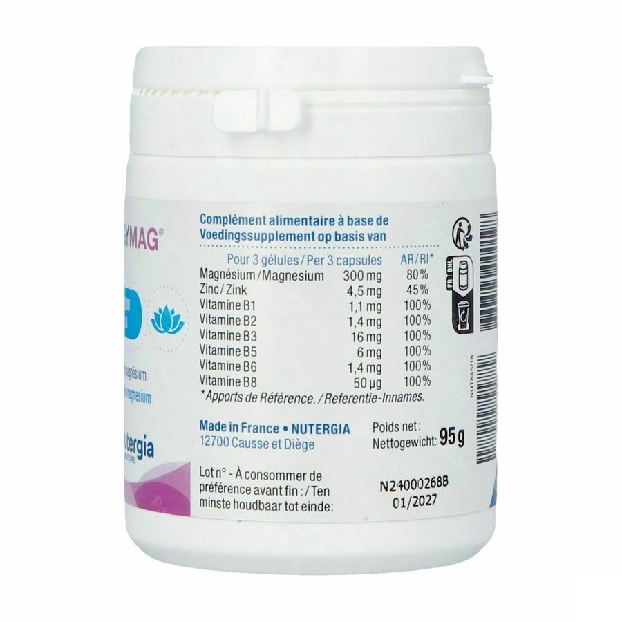 Nutergia Ergymag 180 Capsules