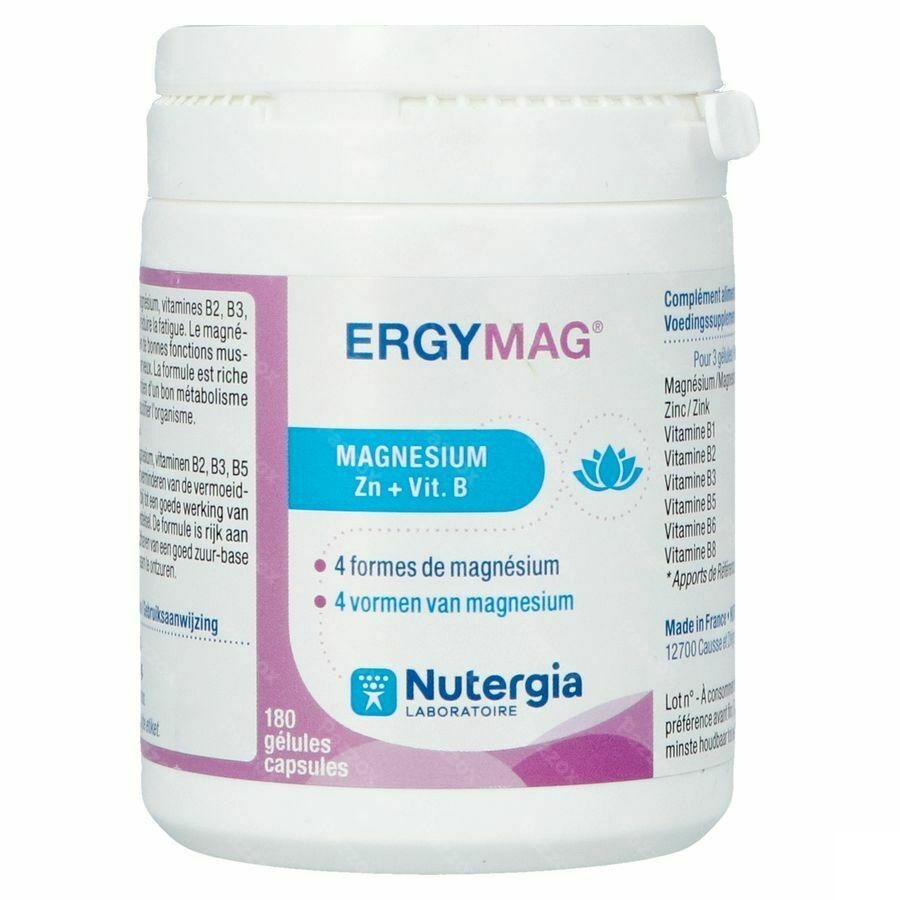 Nutergia Ergymag 180 Capsules