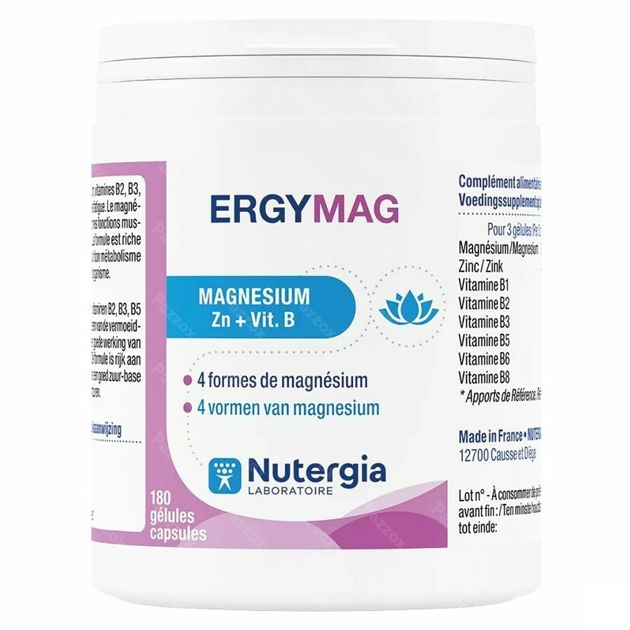 Nutergia Ergymag 180 Capsules