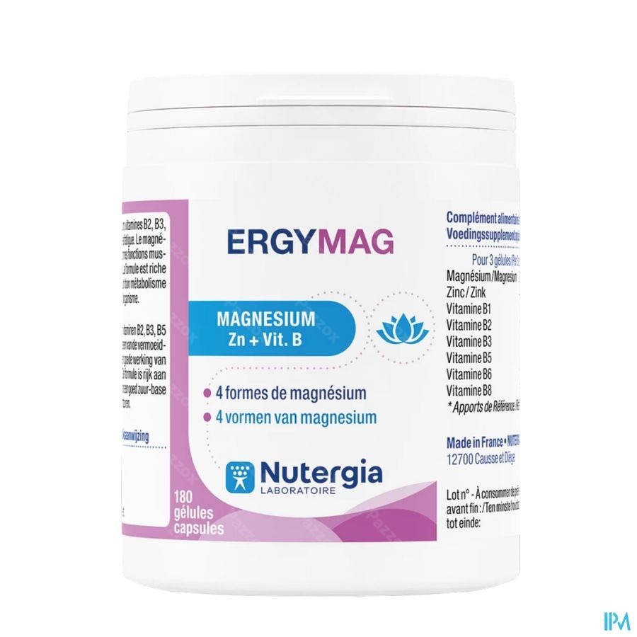 Nutergia Ergymag 180 Capsules