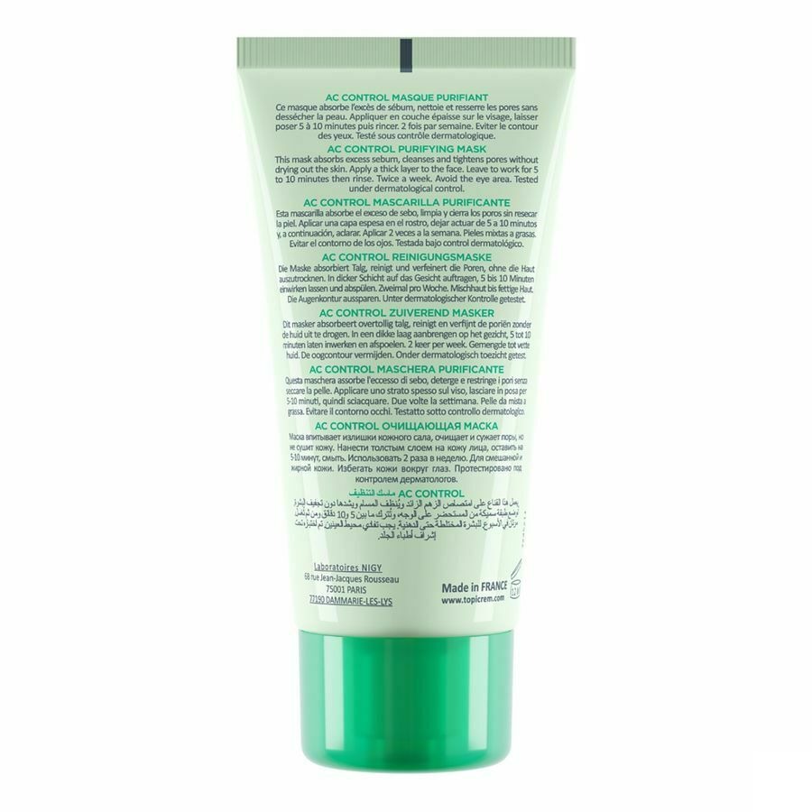 Topicrem Ac Zuiverend Masker 50ml