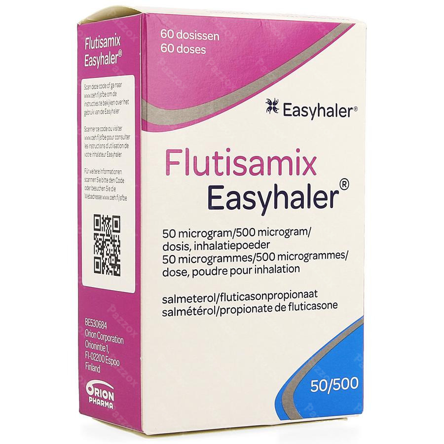 Flutisamix Easyhaler 50mcg/500mcg Dosis 1 X 60