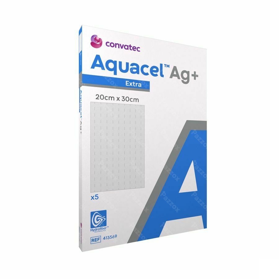 Aquacel Ag+ Extra 20 X 30cm 5 413569