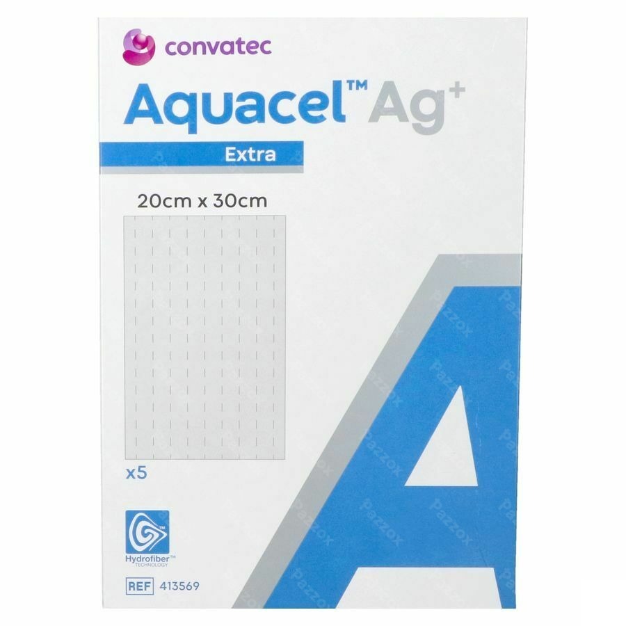 Aquacel Ag+ Extra 20 X 30cm 5 413569