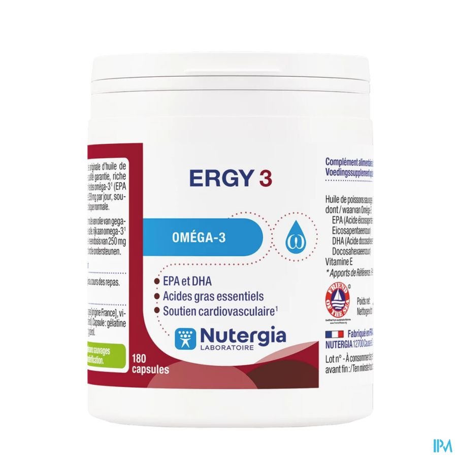 Ergy 3 Caps 180