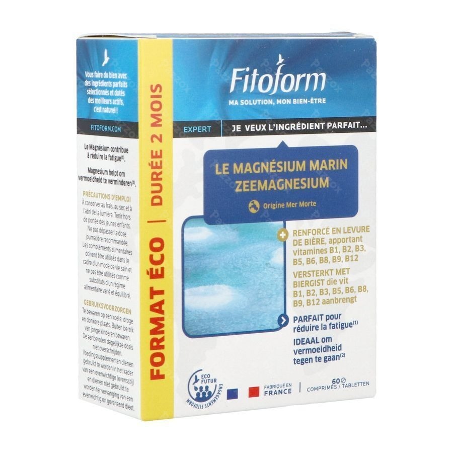 Fitoform Zeemagnesium + B1+b6+b9 Nf Caps 60