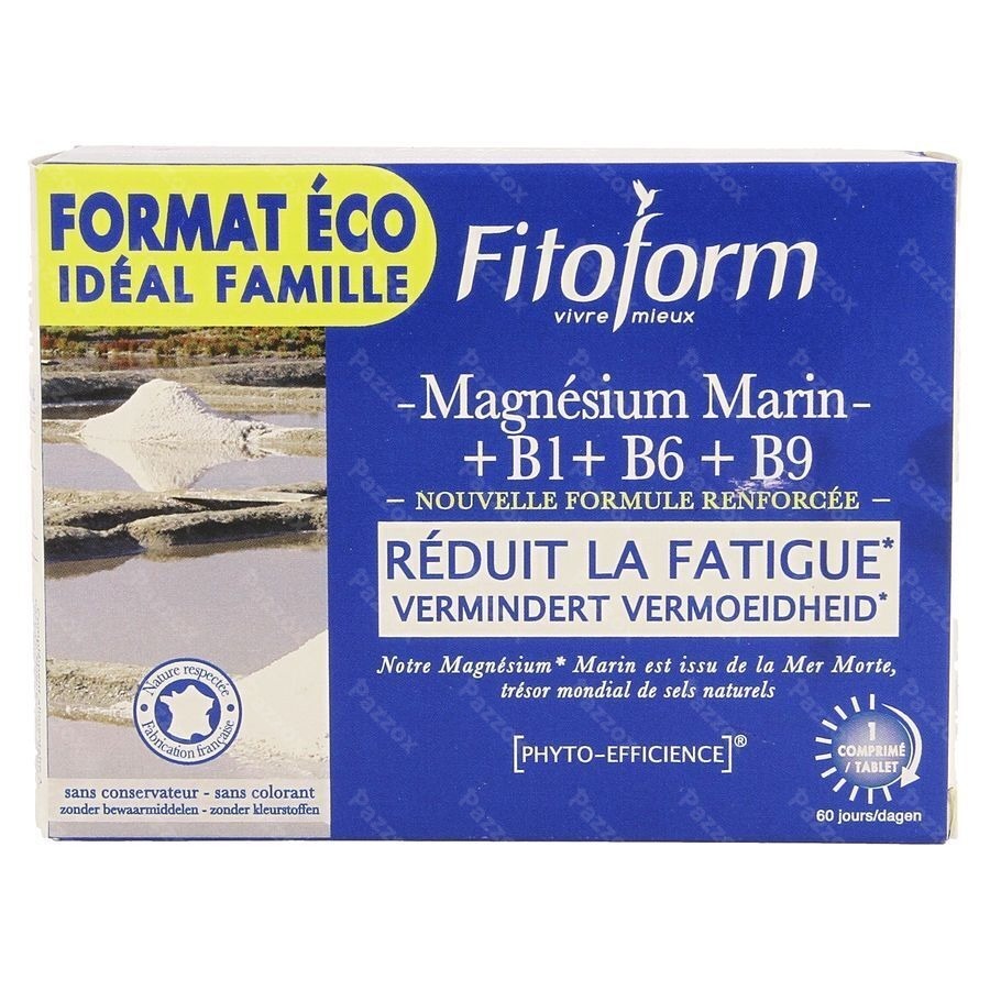 Fitoform Zeemagnesium + B1+b6+b9 Nf Caps 60