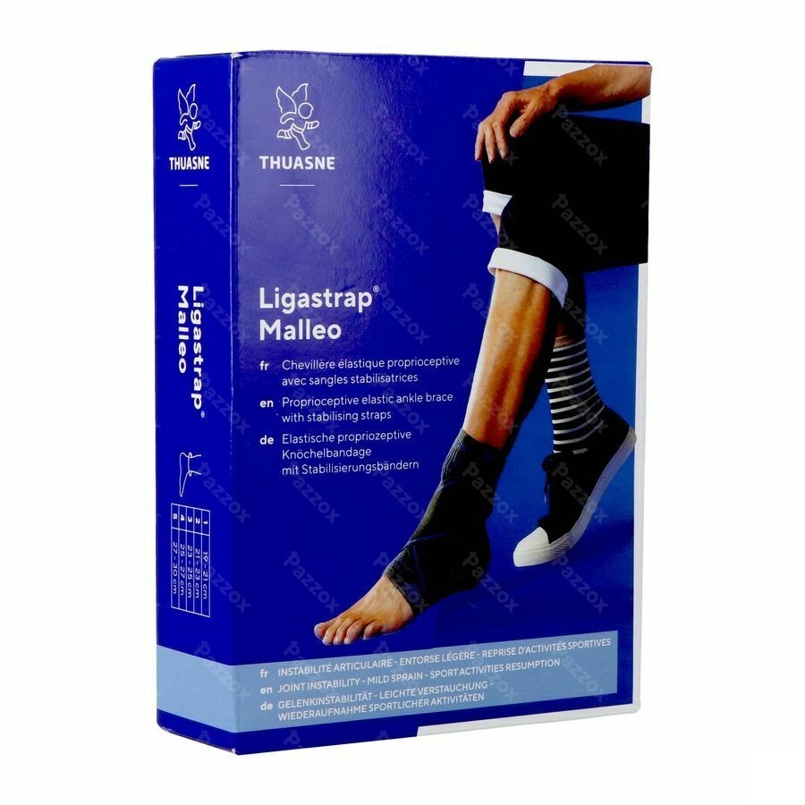 Thuasne Orthocare Ligastrap Malleo Enkel Grijs T2