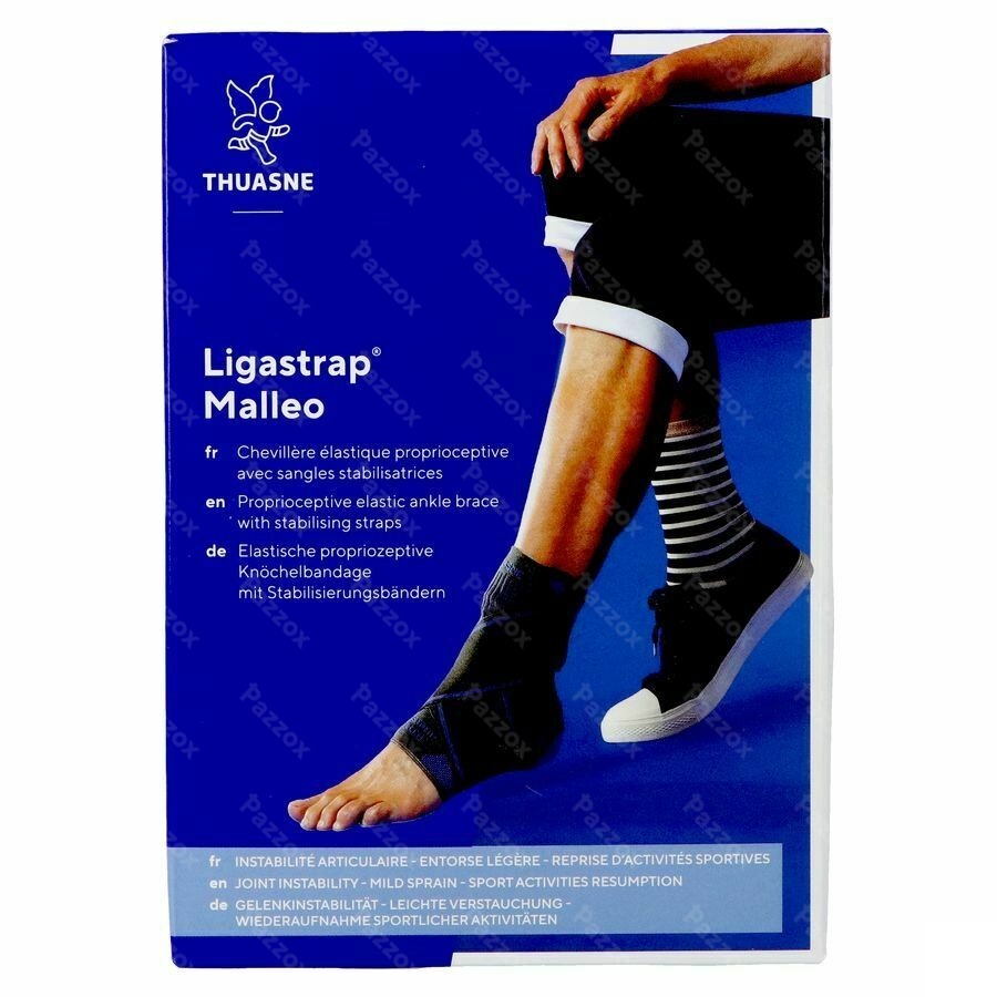 Thuasne Orthocare Ligastrap Malleo Enkel Grijs T2