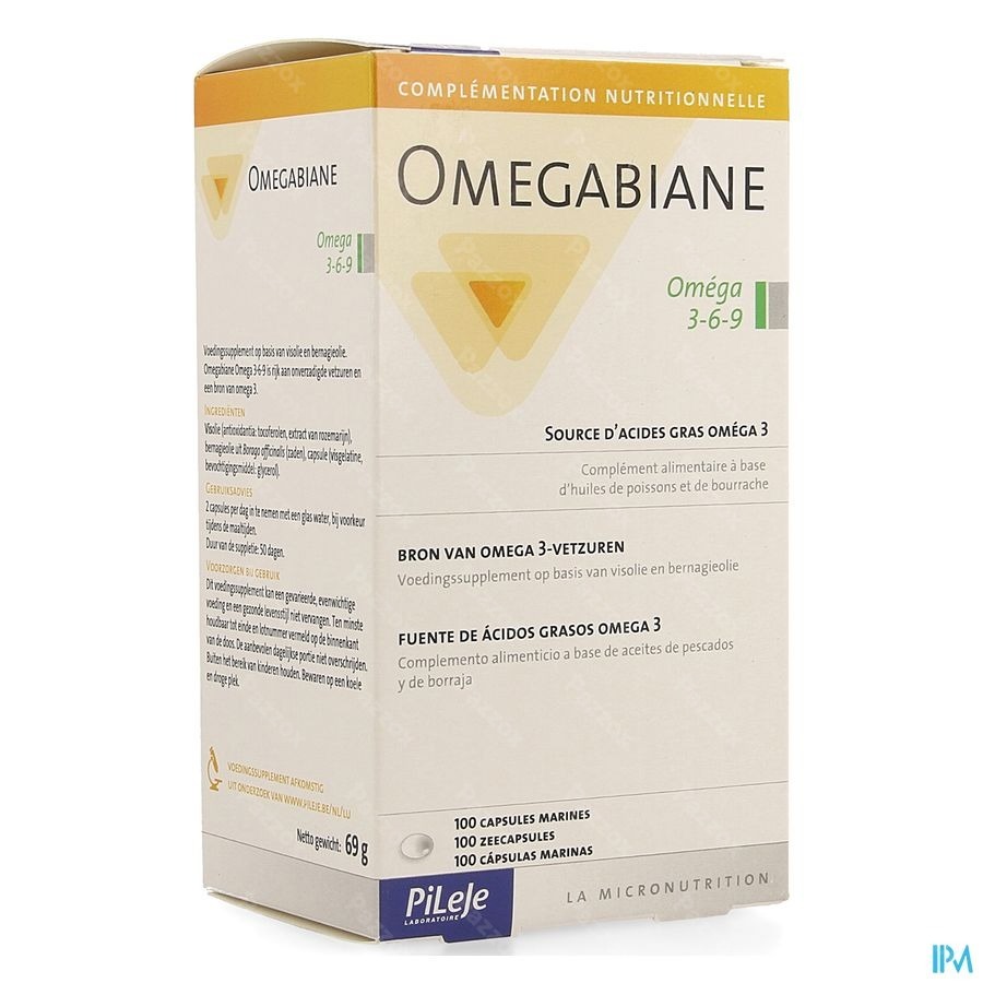 Omegabiane Omega 369 Caps 100 kopen Pazzox, online apotheek