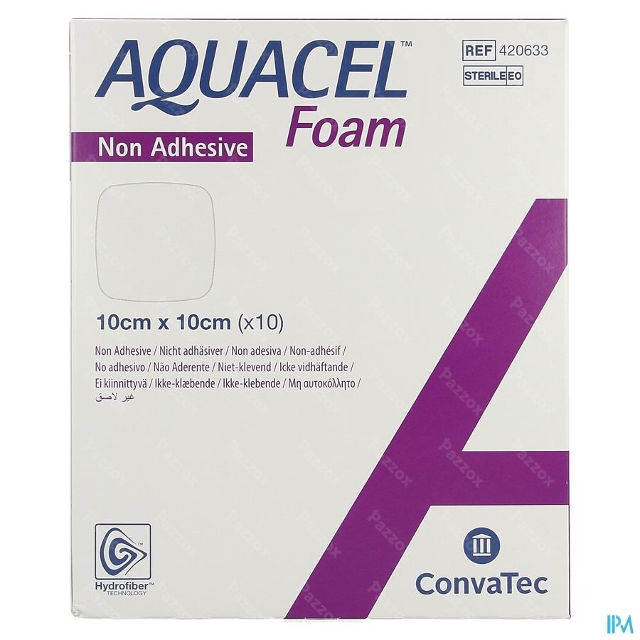 Aquacel Foam Non Adhesief 10x10cm 10