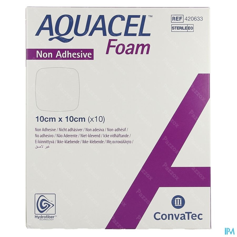 Aquacel Foam Non Adhesief 10x10cm 10