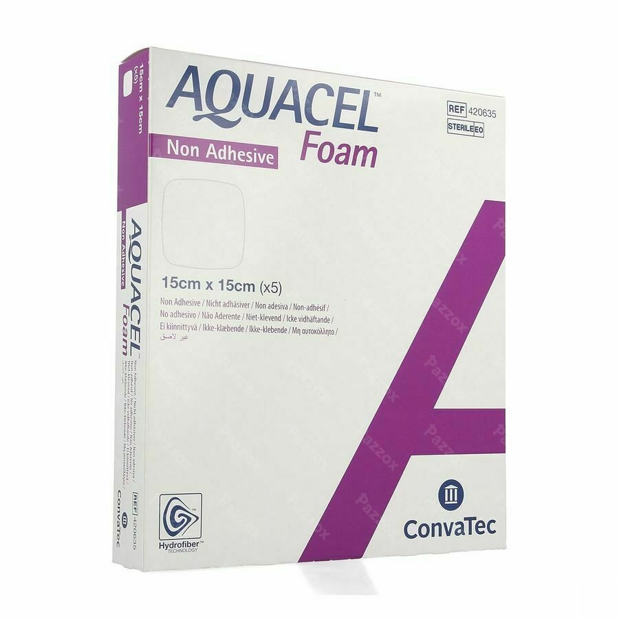Aquacel Foam Non Adhesief 15x15cm 5
