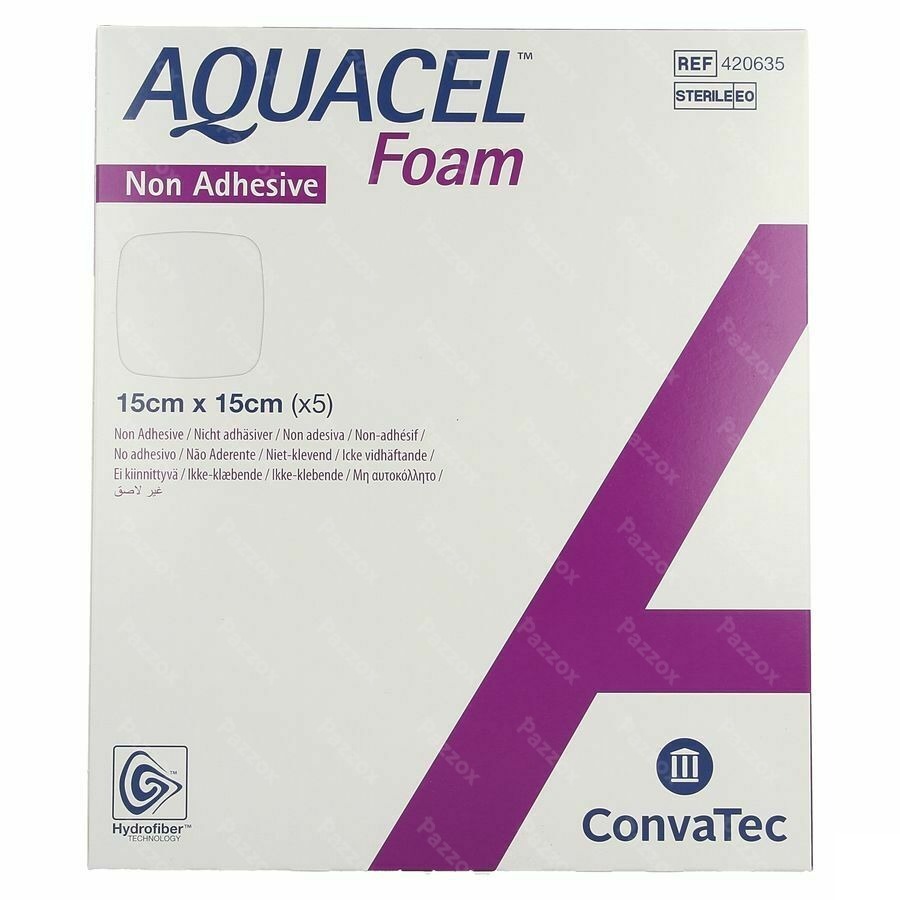 Aquacel Foam Non Adhesief 15x15cm 5