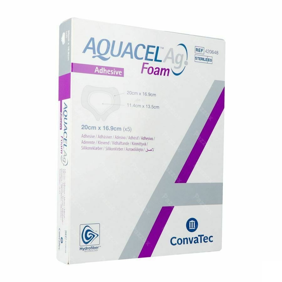 Aquacel Ag Foam Adhesief Sacraal 5