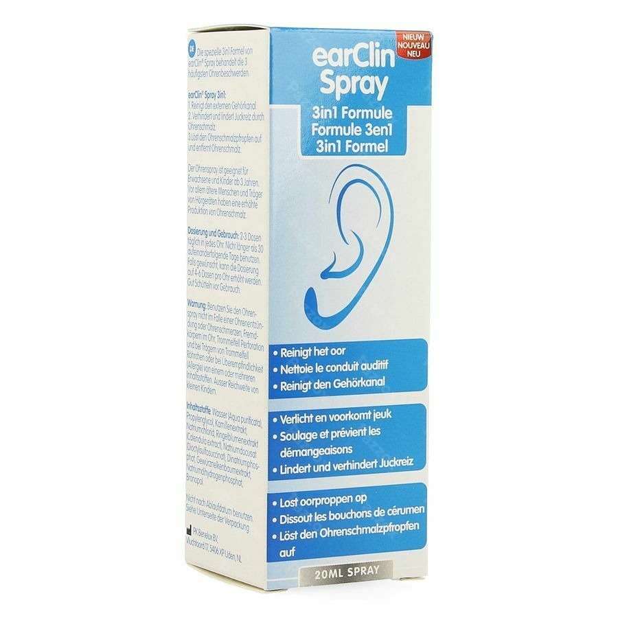 Earclin Spray 3in1 20ml Revogan