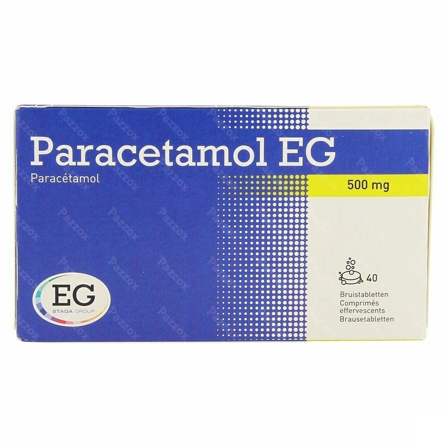 Paracetamol Eg 500mg 40 Bruistabletten 