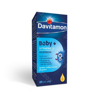 Davitamon Baby Vitamine D Olie Druppels 25ml