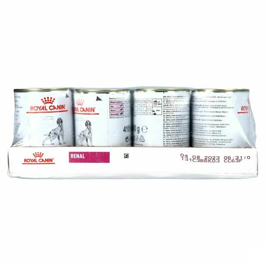 Royal Canin Dog Renal Wet 12x410g