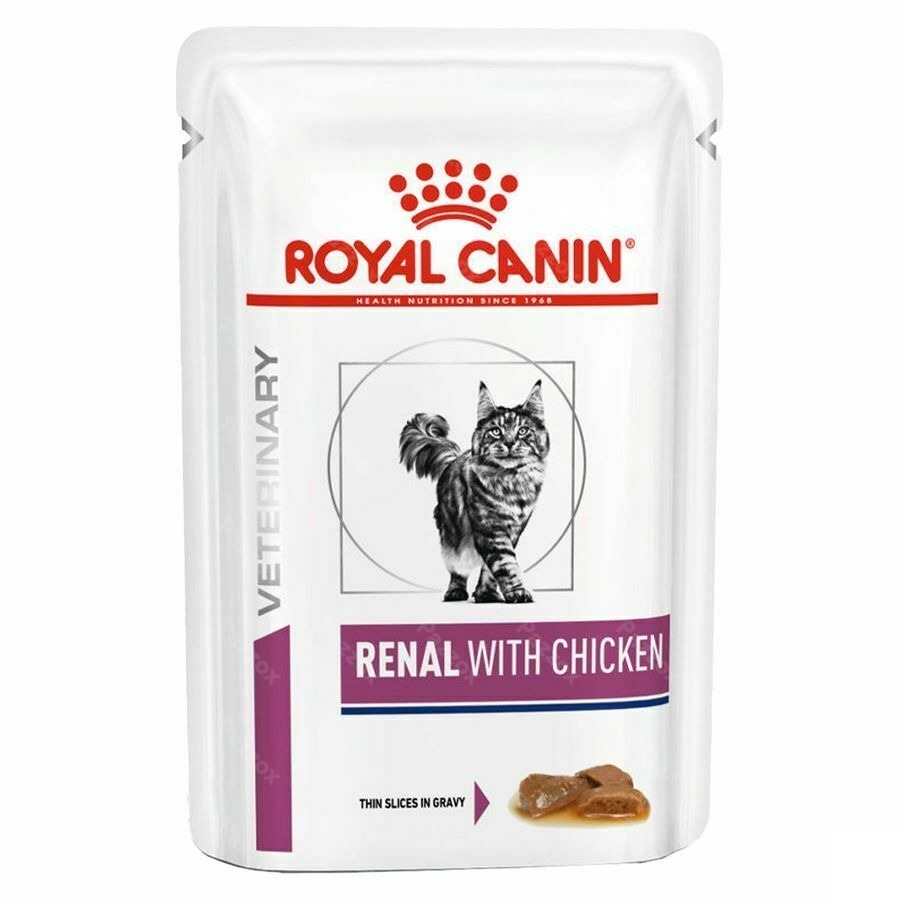 Royal Canin Vdiet Feline Renal Chicken 12x85g