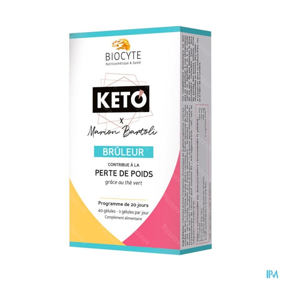 Biocyte Keto Vetverbrander 40 Capsules