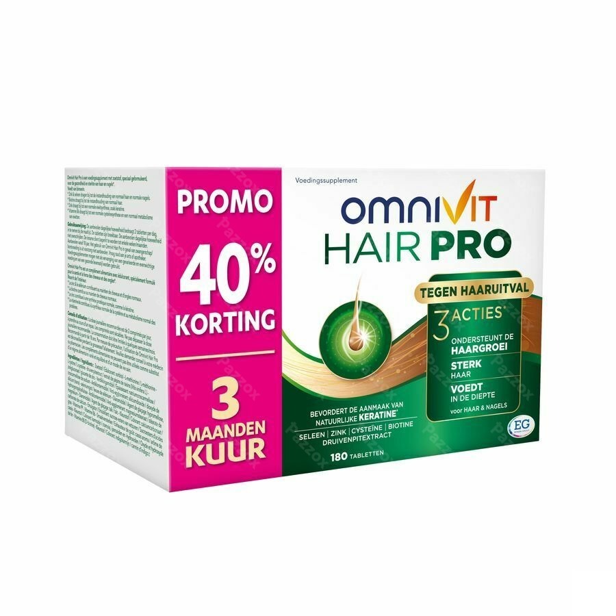 Omnivit Hair Pro Promo 2+2 Maanden Gratis