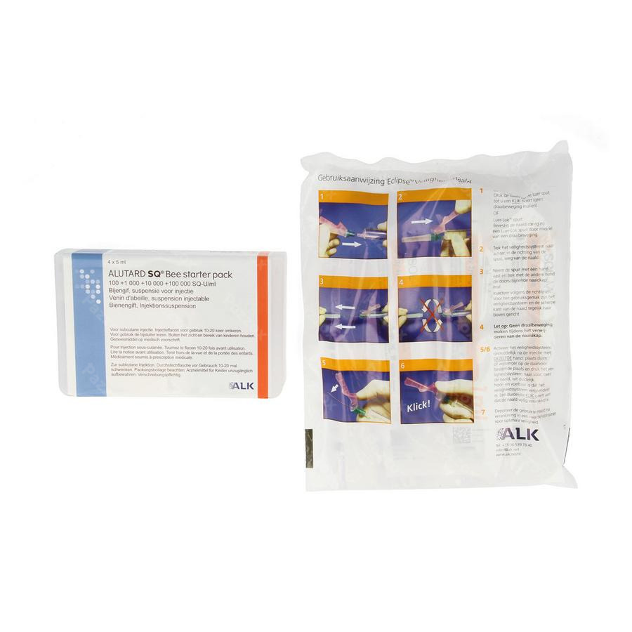 Alutard Sq Bee Susp Inj Instel. 4x5ml