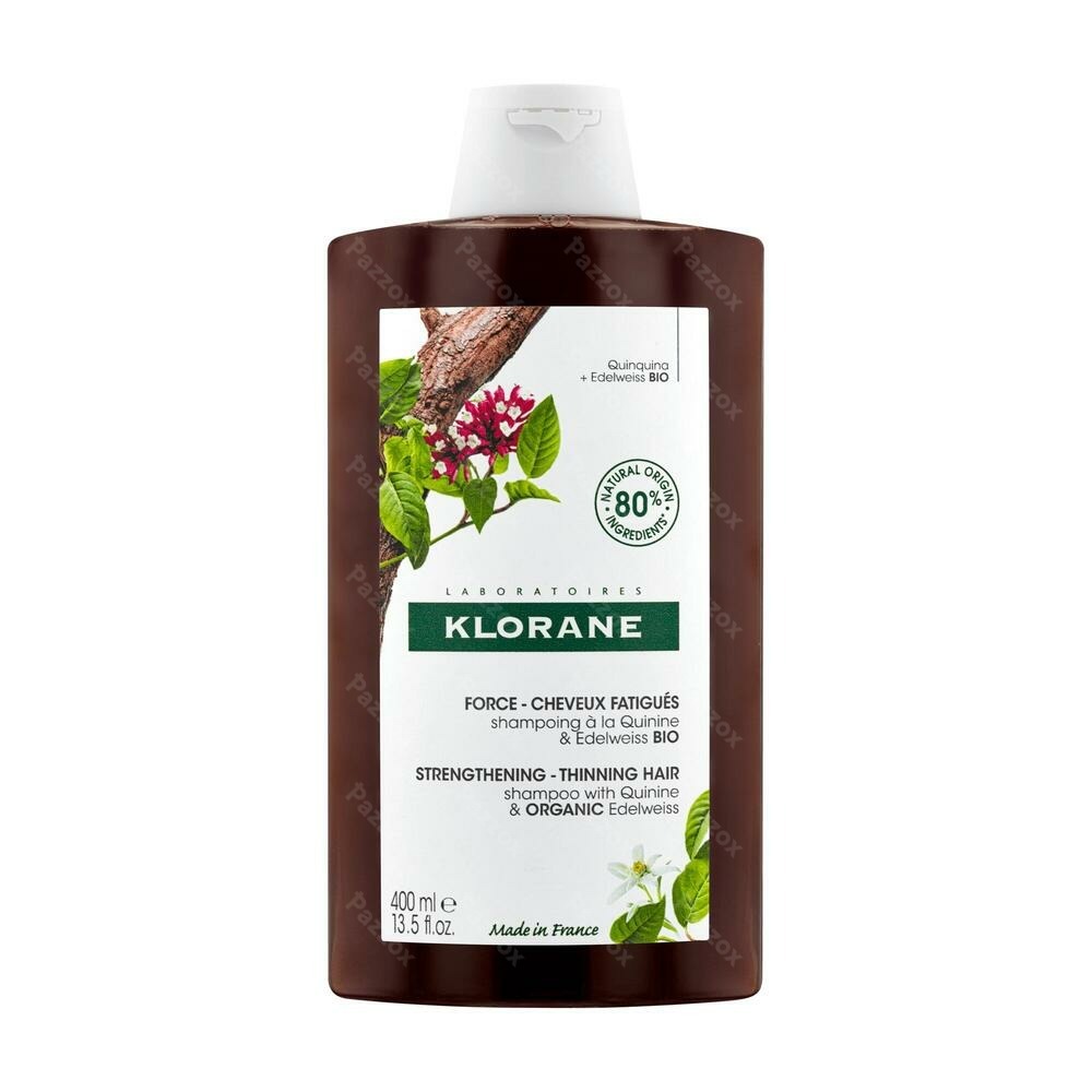 Klorane Shampoo Kinine & Edelweiss 400ml
