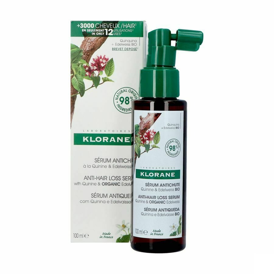 Klorane Haarversterkend Serum Met Kinine & Edelweiss 100ml