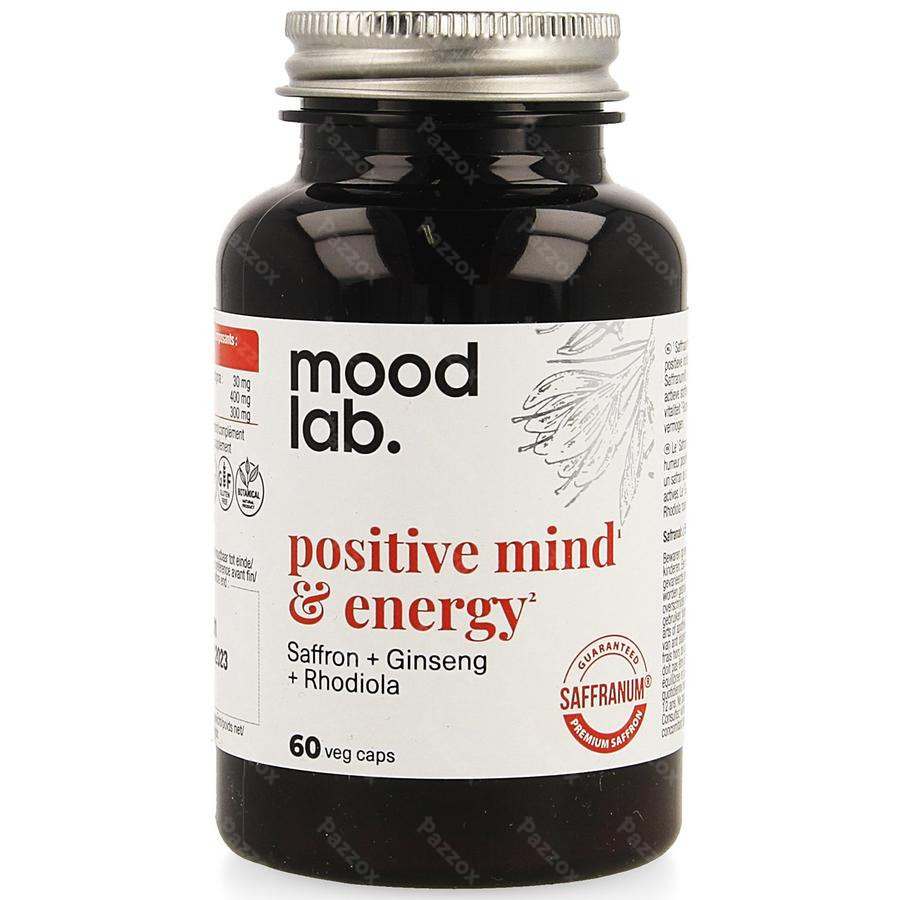 Moodlab Positive Mind & Energy 60 Capsules