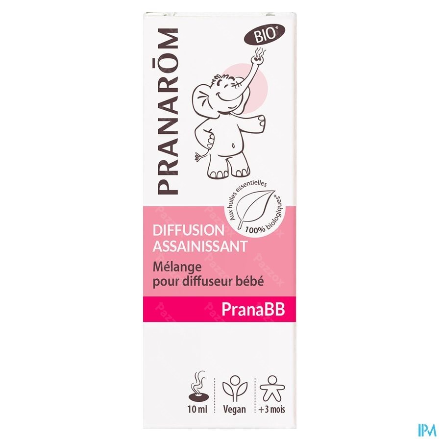 Pranarôm Baby Verstuiving Gezuiverde Lucht 10ml