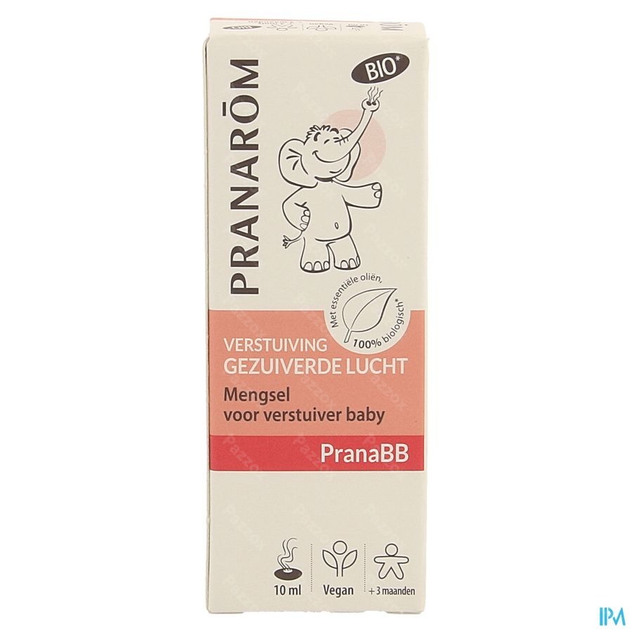 Pranarôm Baby Verstuiving Gezuiverde Lucht 10ml