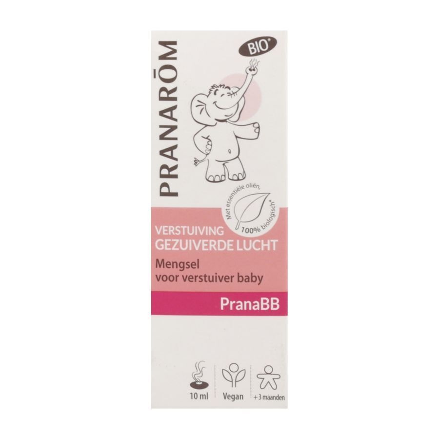 Pranarôm Baby Verstuiving Gezuiverde Lucht 10ml