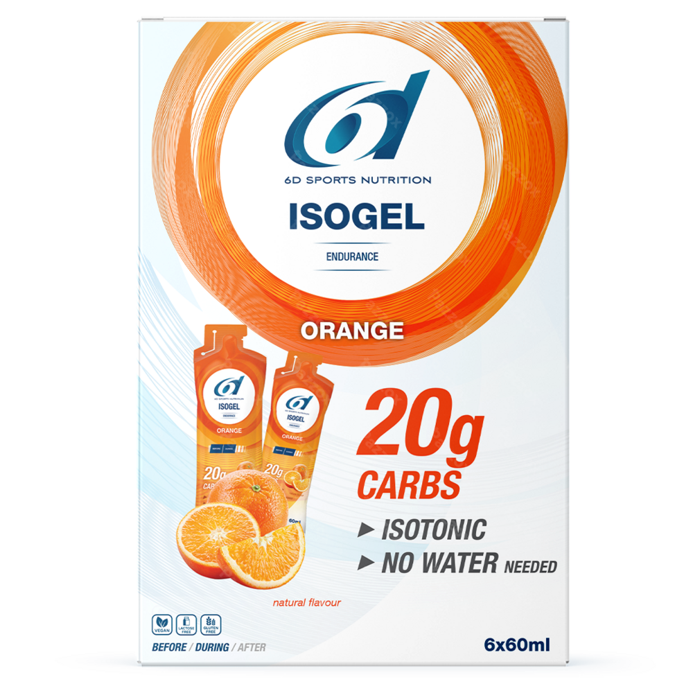 6d Sixd Isogel Orange 6x60ml