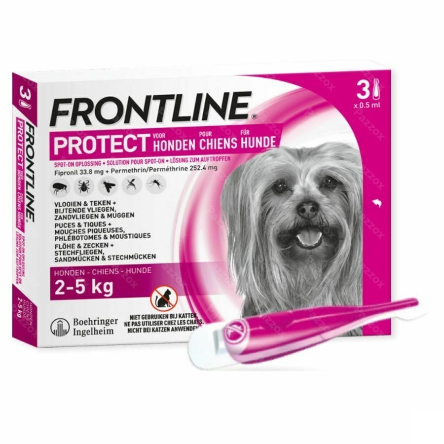 Aanpassen rechtop Converteren Frontline Protect Spot On Opl Hond 2-5kg Pipet 3 kopen - Pazzox