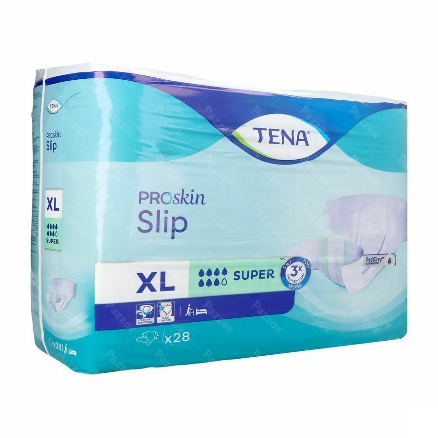Tena Proskin Slip Super Extra Large 28