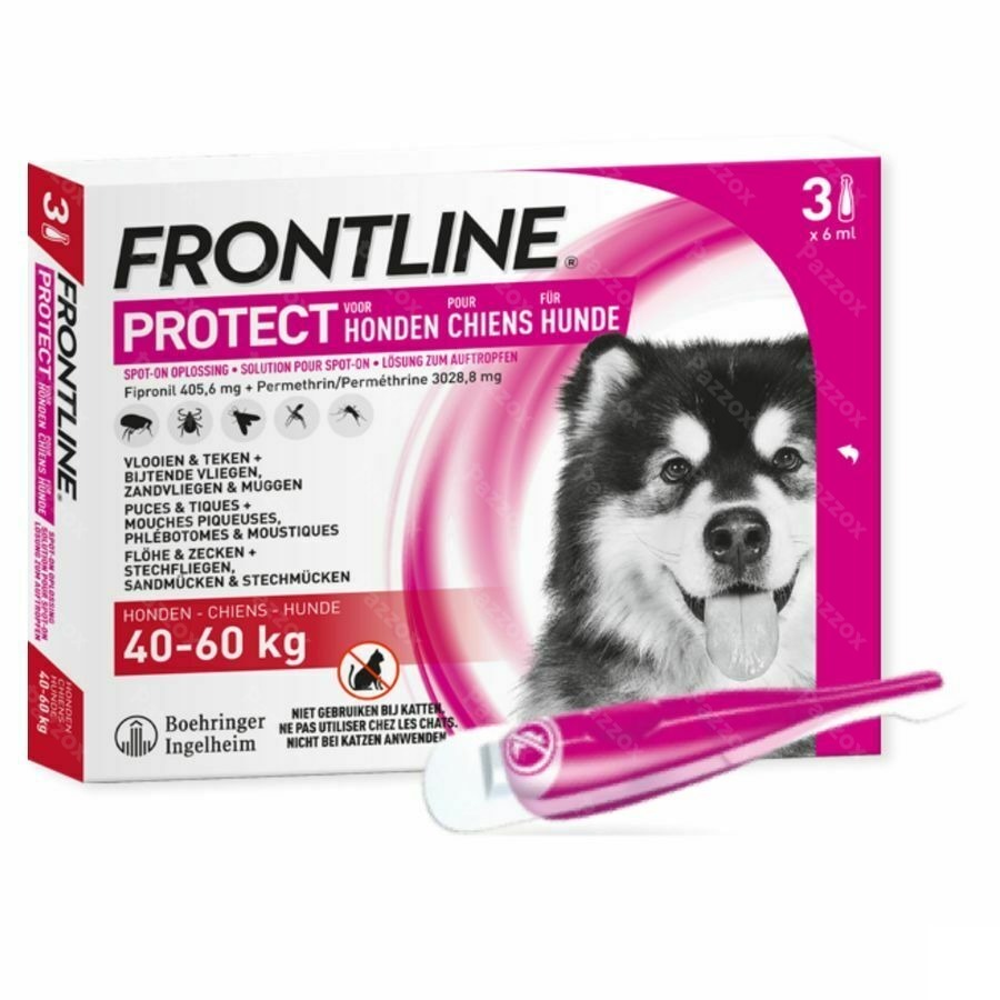 Frontline Protect Spot On Opl Hond 40-60kg Pipet 3