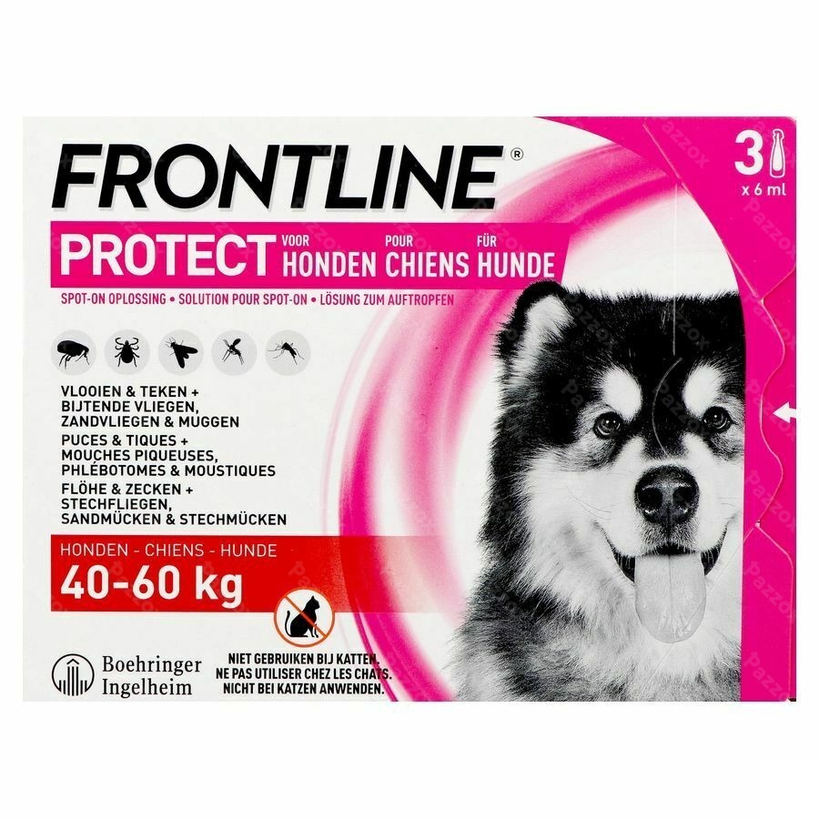 Frontline Protect Spot On Opl Hond 40-60kg Pipet 3