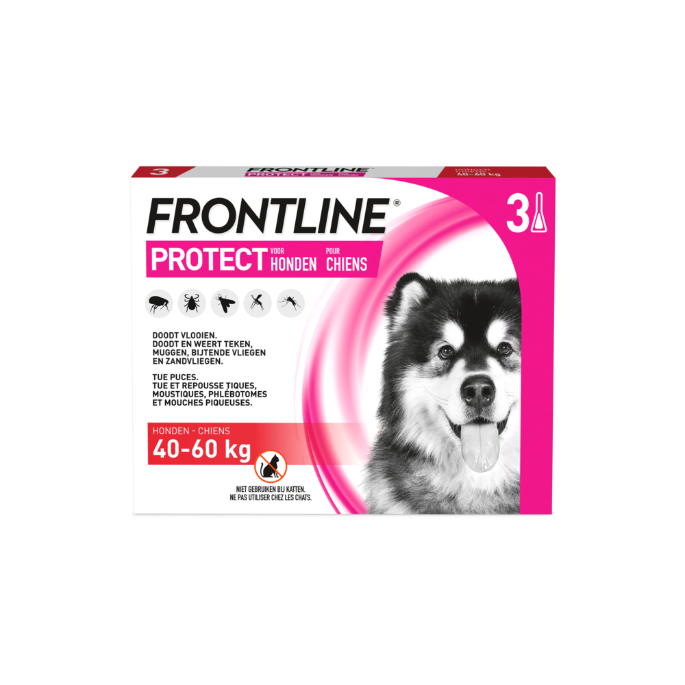 Frontline Protect Spot On Opl Hond 40-60kg Pipet 3
