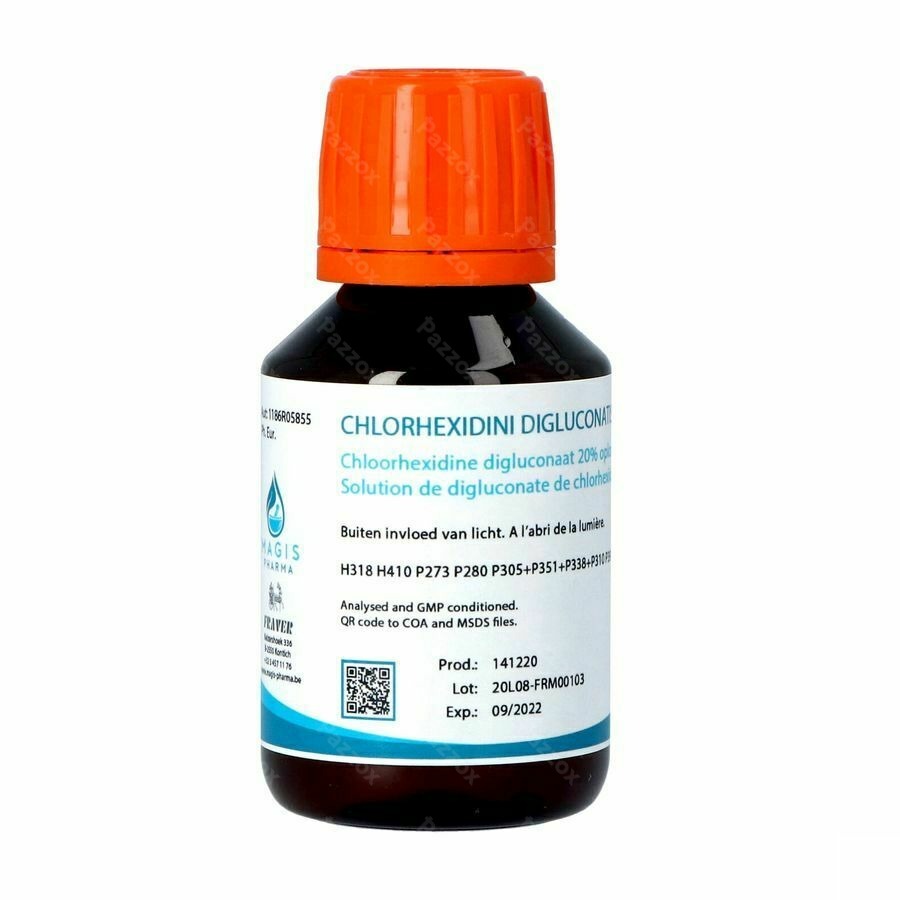 Chloorhexidine Digluconaat 20% Opl. 100ml Magis
