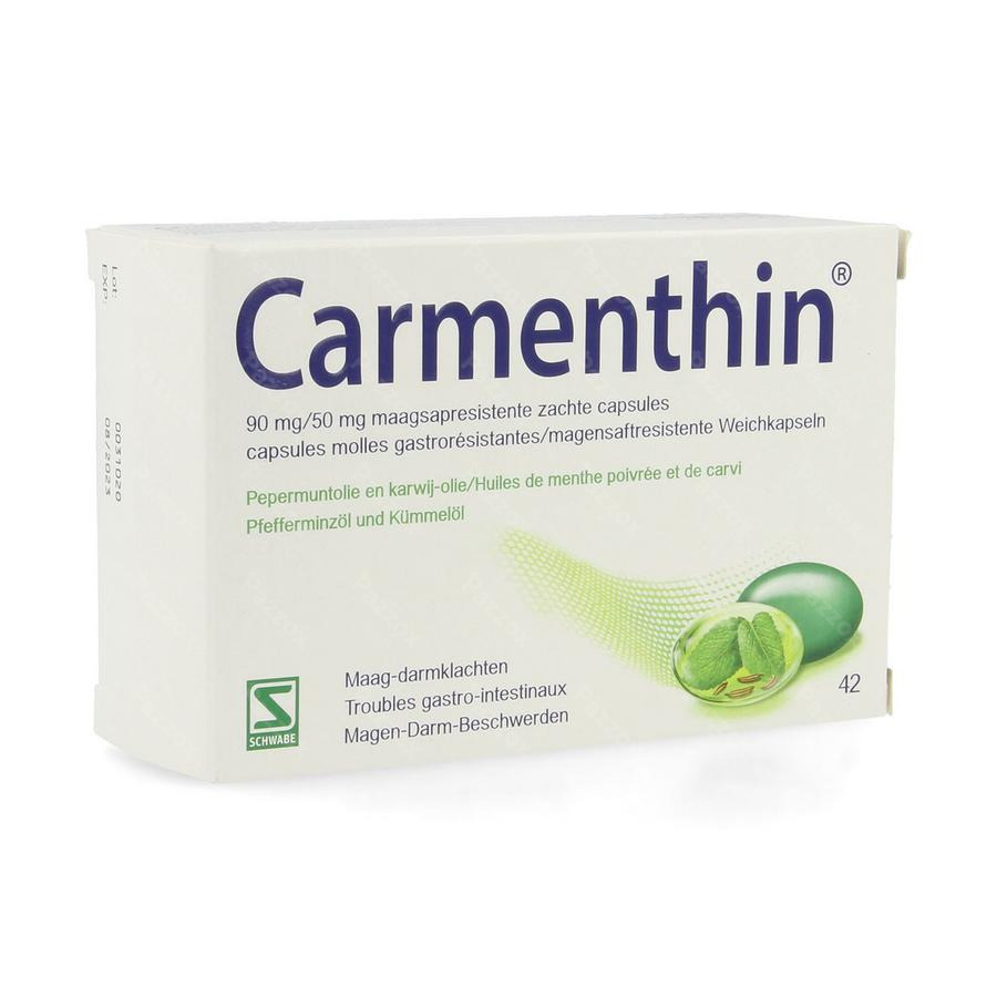 Carmenthin® 42 Maagsapresistente Zachte Capsules 