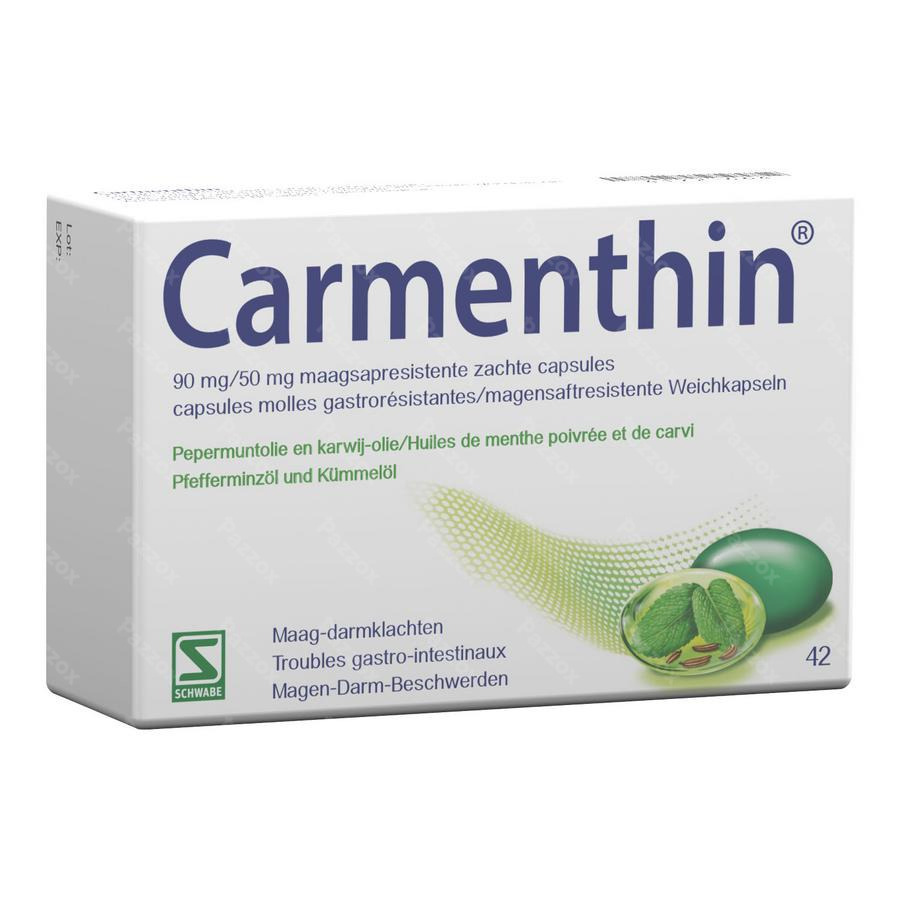 Carmenthin® 42 Maagsapresistente Zachte Capsules 