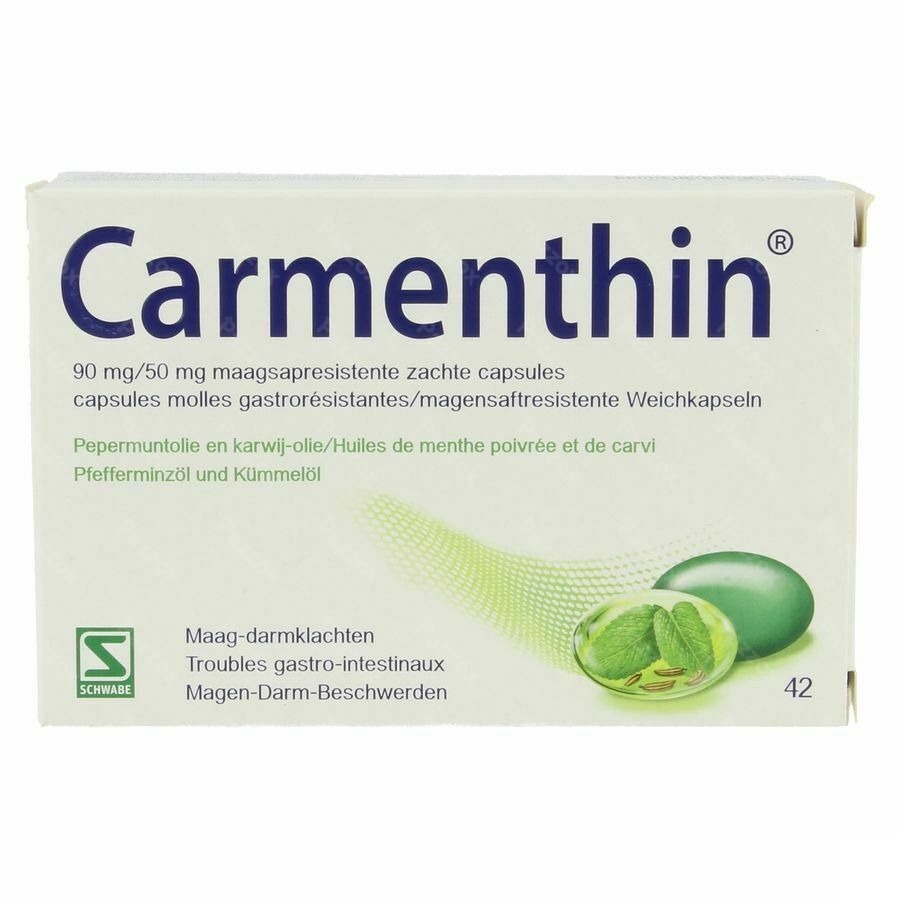 Carmenthin® 42 Maagsapresistente Zachte Capsules 