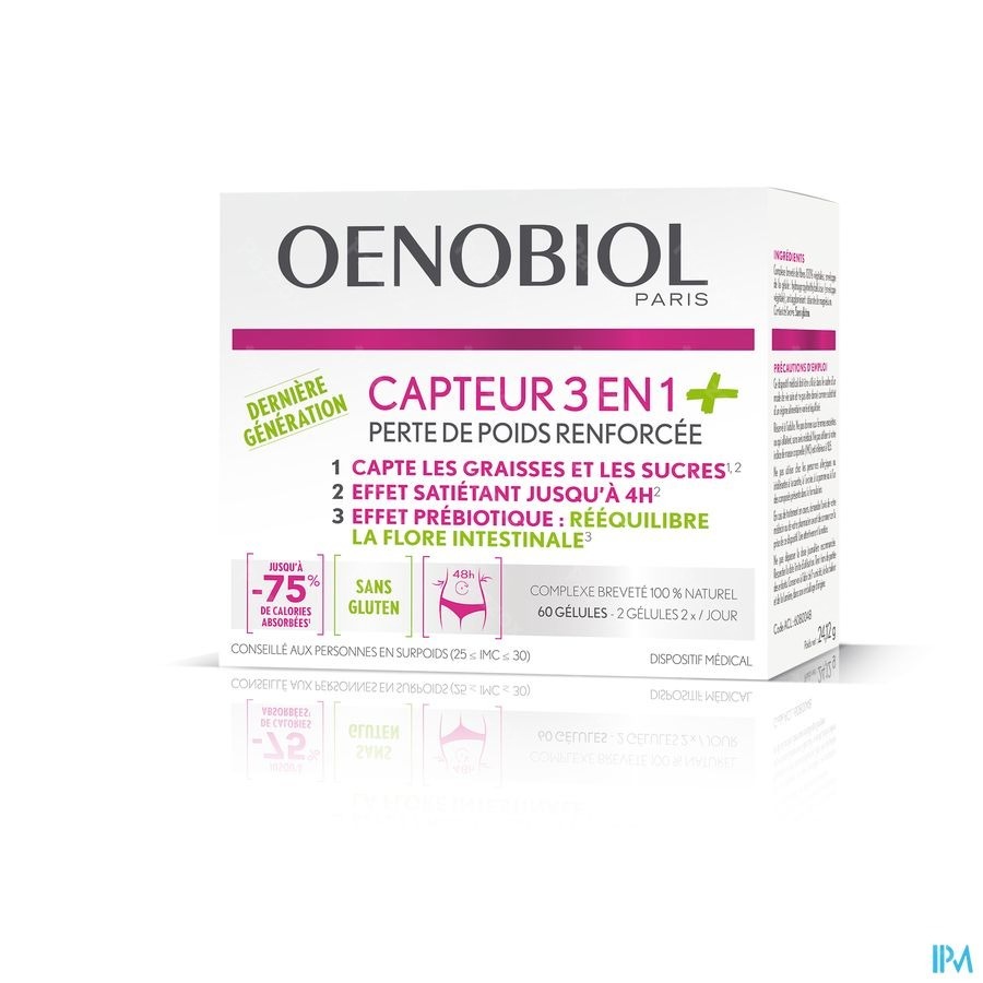 OENOBIOL BINDER 3IN1+ 60 CAPS