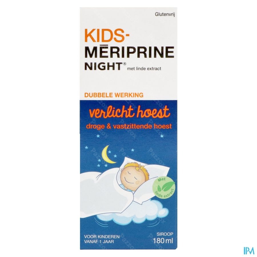 Kids-Meriprine Night Hoestsiroop 180ml