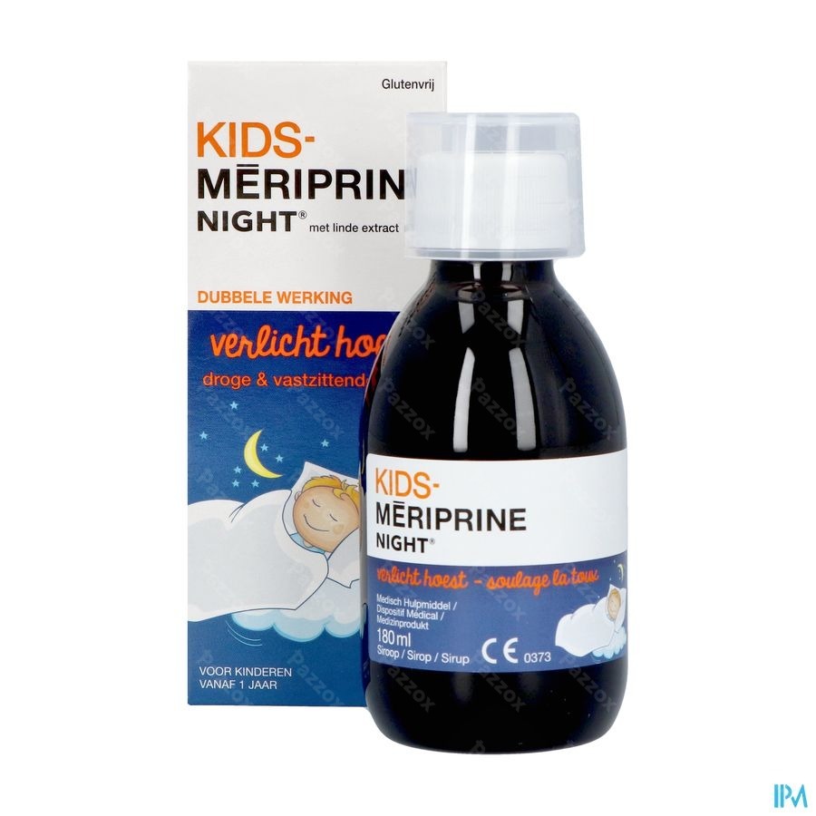 Kids-Meriprine Night Hoestsiroop 180ml
